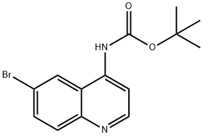 1022151-51-4 Carbamic acid, N-(6-bromo-4-quinolinyl)-, 1,1-dimethylethyl ester