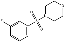 Morpholine, 4-[(3-fluorophenyl)sulfonyl]- Structure