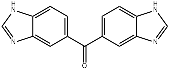 二(3H-苯并咪唑-5-基)甲酮, 102342-74-5, 结构式