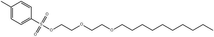 Ethanol, 2-[2-(decyloxy)ethoxy]-, 1-(4-methylbenzenesulfonate),102421-56-7,结构式