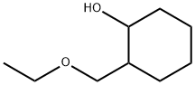 Cyclohexanol, 2-(ethoxymethyl)- Struktur