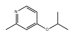 4-异丙氧基-2-甲基吡啶,102439-91-8,结构式