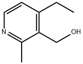 3-Pyridinemethanol, 4-ethyl-2-methyl- Structure