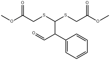 Acetic acid, 2,2'-[(3-oxo-2-phenylpropylidene)bis(thio)]bis-, 1,1'-dimethyl ester