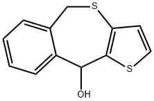 Thieno[3,2-c][2]benzothiepin-10-ol, 5,10-dihydro- Struktur