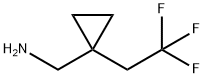 (1-(2,2,2-三氟乙基)环丙基)甲胺,1026428-49-8,结构式
