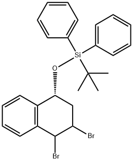 Naphthalene, 1,2-dibromo-4-[[(1,1-dimethylethyl)diphenylsilyl]oxy]-1,2,3,4-tetrahydro-, (4R)-