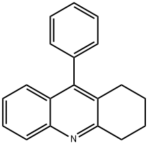 Acridine, 1,2,3,4-tetrahydro-9-phenyl- 化学構造式