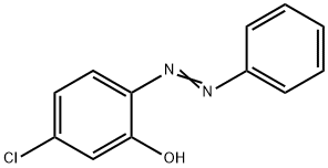 Phenol, 5-chloro-2-(2-phenyldiazenyl)- 化学構造式