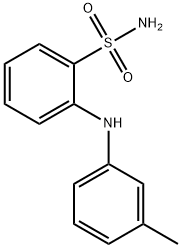 Benzenesulfonamide, 2-[(3-methylphenyl)amino]- 结构式