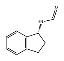 Formamide, N-(2,3-dihydro-1H-inden-1-yl)-, (R)- (9CI) Struktur