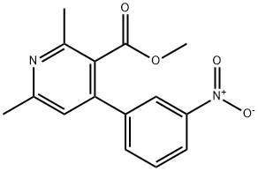 3-Pyridinecarboxylic acid, 2,6-dimethyl-4-(3-nitrophenyl)-, methyl ester|尼卡地平杂质5