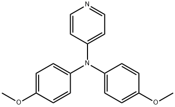 4-PYRIDINAMINE, N,N-BIS(4-METHOXYPHENYL)- 结构式