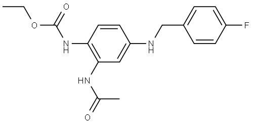 瑞替加滨杂质,1028277-75-9,结构式