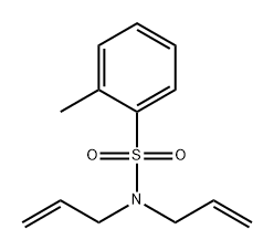 Benzenesulfonamide, 2-methyl-N,N-di-2-propen-1-yl- Struktur