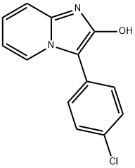 3-(4-Chlorophenyl)imidazo[1,2-a]pyridin-2-ol Structure