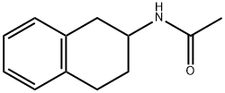 Acetamide, N-(1,2,3,4-tetrahydro-2-naphthalenyl)- Struktur