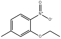 1-ニトロ-2-エトキシ-4-メチルベンゼン 化学構造式