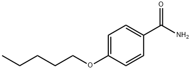 Benzamide, 4-(pentyloxy)- Struktur