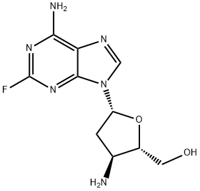 3'-AMINO-2',3'-DIDEOXY-2-FLUOROADENOSINE,1028809-83-7,结构式