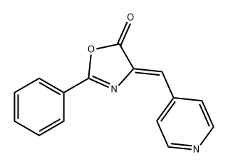 5(4H)-Oxazolone, 2-phenyl-4-(4-pyridinylmethylene)-, (Z)- (9CI),102913-30-4,结构式