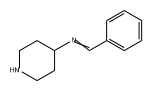 4-Piperidinamine, N-(phenylmethylene)-