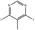 4,6-二碘-5-甲基嘧啶,1029720-69-1,结构式