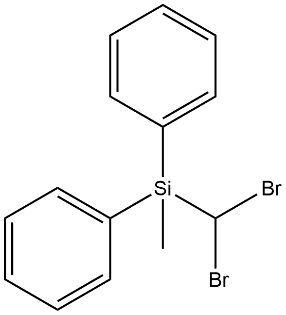 Silane, (dibromomethyl)methyldiphenyl- (9CI)
