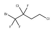 Butane, 1-bromo-2,4-dichloro-1,1,2-trifluoro- Structure