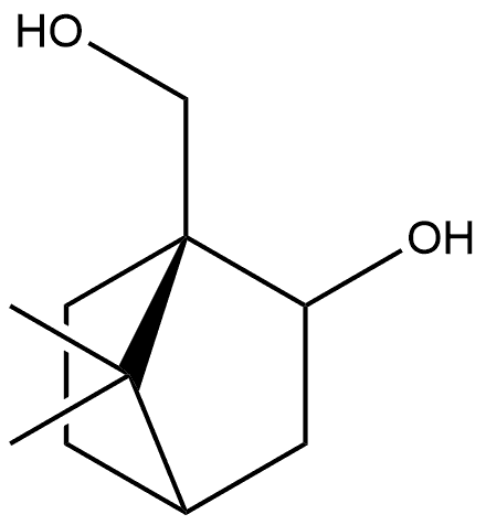 Bicyclo[2.2.1]heptane-1-methanol, 2-hydroxy-7,7-dimethyl-, (1S-endo)- (9CI) 化学構造式