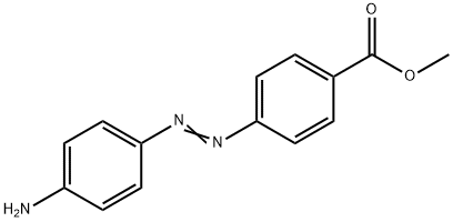 Benzoic acid, 4-[2-(4-aminophenyl)diazenyl]-, methyl ester Structure
