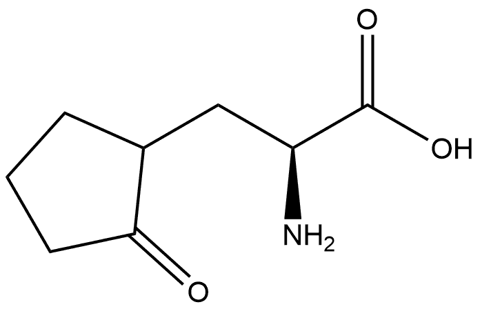 Cyclopentanepropanoic acid, α-amino-2-oxo-, (αS)-