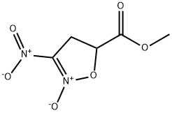 2-Isoxazoline-5-carboxylicacid,3-nitro-,methylester,2-oxide(7CI,8CI) 结构式