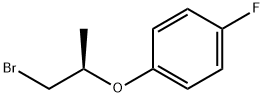 Benzene, 1-[(1R)-2-bromo-1-methylethoxy]-4-fluoro- 结构式