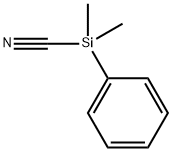 Silanecarbonitrile, dimethylphenyl- Struktur