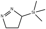 3H-Pyrazole, 4,5-dihydro-3-(trimethylsilyl)- Structure