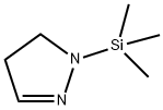 1H-Pyrazole, 4,5-dihydro-1-(trimethylsilyl)- 结构式