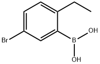 Boronic acid, B-(5-bromo-2-ethylphenyl)- 结构式