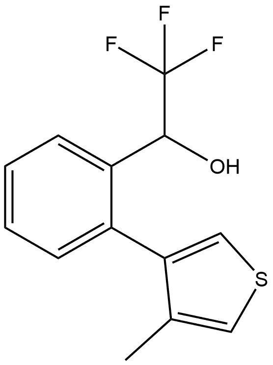 1033804-70-4 2-(4-Methyl-3-thienyl)-α-(trifluoromethyl)benzenemethanol