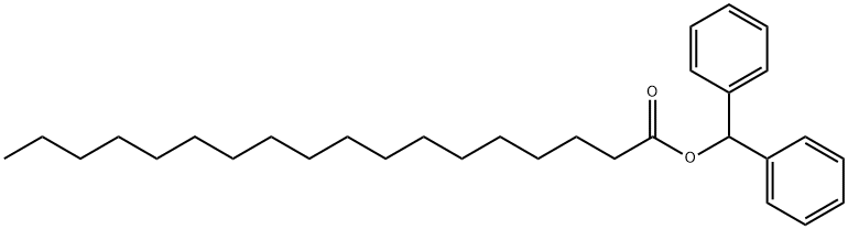 Octadecanoic acid, diphenylmethyl ester,103390-75-6,结构式