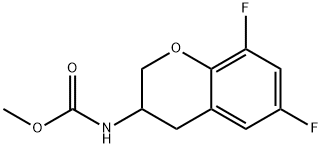methyl N-(6,8-difluorochroman-3-yl)carbamate Structure
