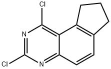 1,3-Dichloro-8,9-dihydro-7H-cyclopenta[f]quinazoline Structure