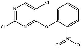 2,5-二氯-4-(2-硝基苯氧基)嘧啶,1035562-29-8,结构式