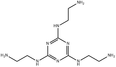 1,3,5-Triazine-2,4,6-triamine, N2,N4,N6-tris(2-aminoethyl)- Structure