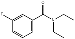 Benzamide, N,N-diethyl-3-fluoro- Structure