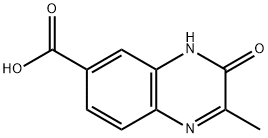 6-Quinoxalinecarboxylic acid, 3,4-dihydro-2-methyl-3-oxo- Structure