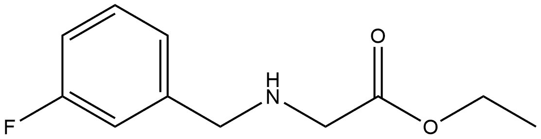 N-[(3-Fluorophenyl)methyl]glycine ethyl ester|