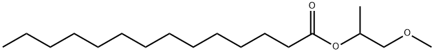 Myristinsure-1-methoxy-2-propylester Structure