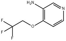 3-Pyridinamine, 4-(2,2,2-trifluoroethoxy)- Structure
