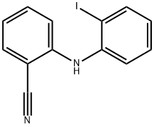 2-[(2-iodophenyl)amino]benzonitrile,1039886-47-9,结构式